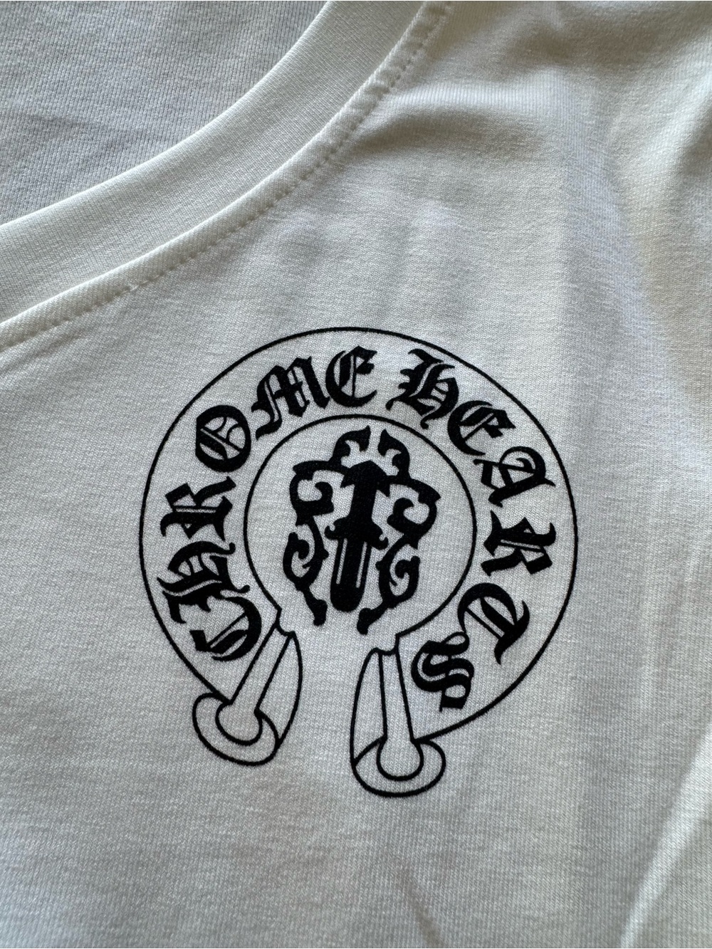 Chrome hearts womens v neck t shirt - Picture 5 of 6